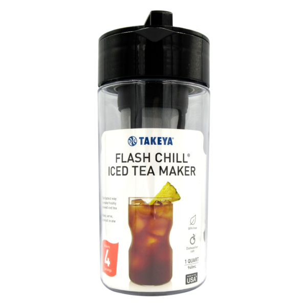 Jarra Para El Filtrado de Te Color Negro 950 ml Marca Takeya