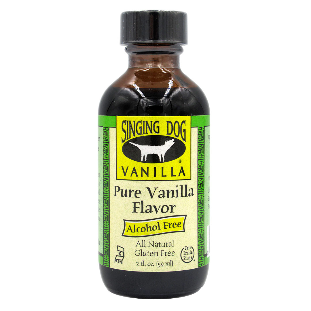 (D)Extracto de Vainilla Sin Alcohol 59 ml Marca Singing Dog