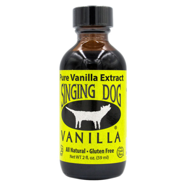 (D)Extracto Puro de Vainilla Sin Gluten 59 ml Marca Singing Dog