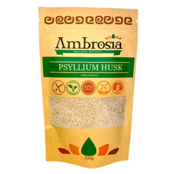 Psyllium Husk en Polvo 200 gr marca Ambrosia