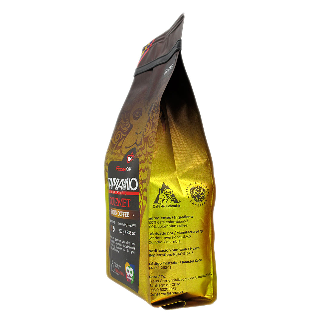 Café Gourmet Gold Grano , 250 Grs, Marca Rincon Cafetero - Imagen 2
