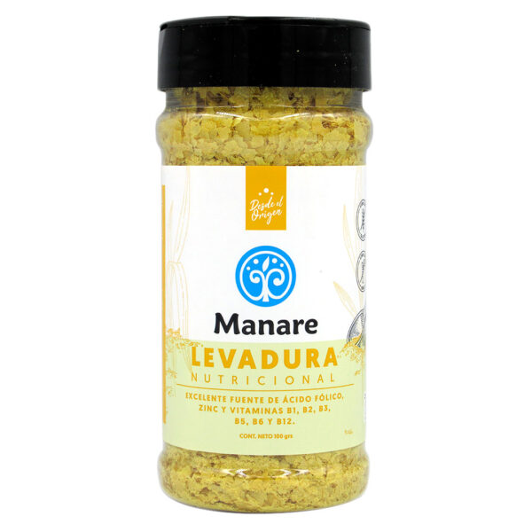 Levadura Nutricional en copos 100 grs Marca Manare