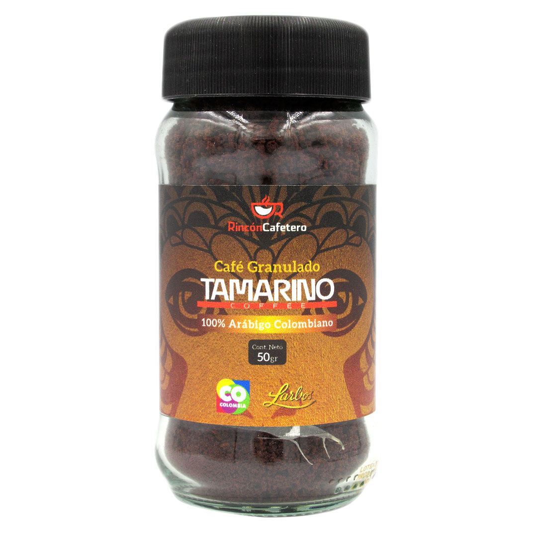 Café Granulado Tamarino, 50 grs, Marca Rincon Cafetero