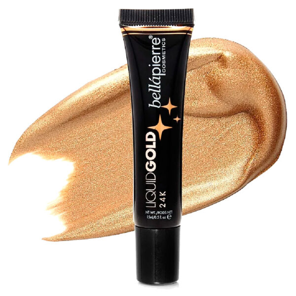 Iluminador Fluido Liquid Gold 24K 15 ml Marca Bellapierre Cosmetics