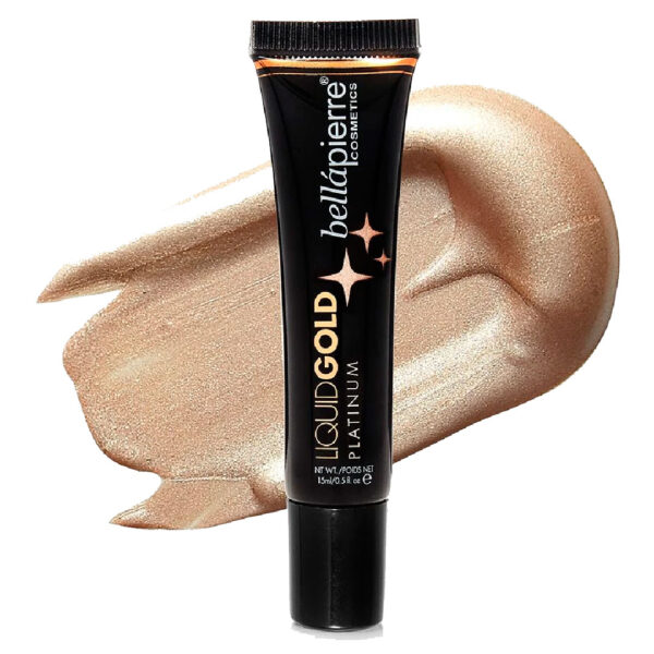 Iluminador Fluido Liquid Gold Platinum 15 ml Marca Bellapierre Cosmetics