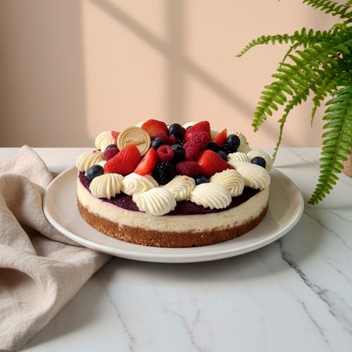 Cheesecake de Berries Keto, Sin Azúcar Añadida, 1100 g, Tremus
