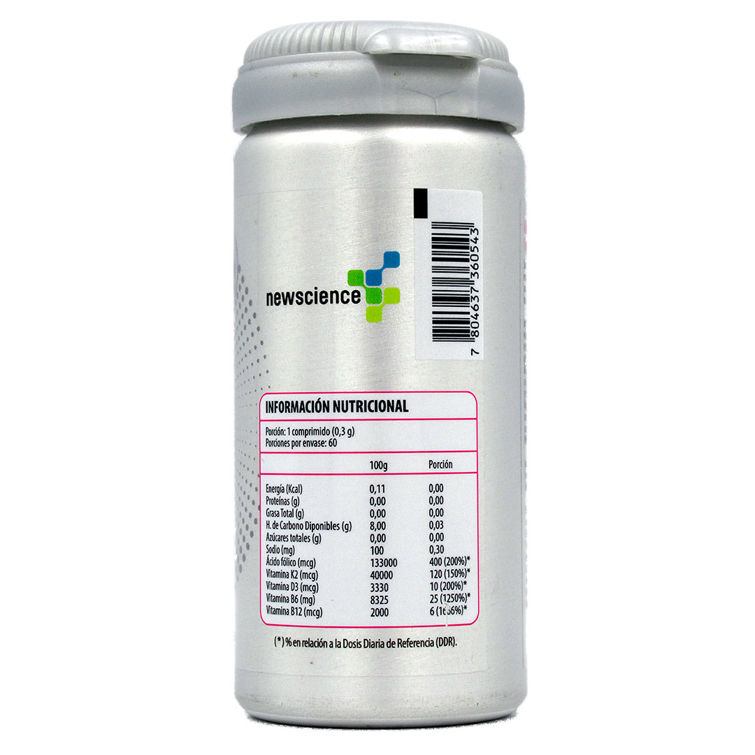 Vitamin UP Multibone Max 60 comprimidos marca Newscience - Imagen 2