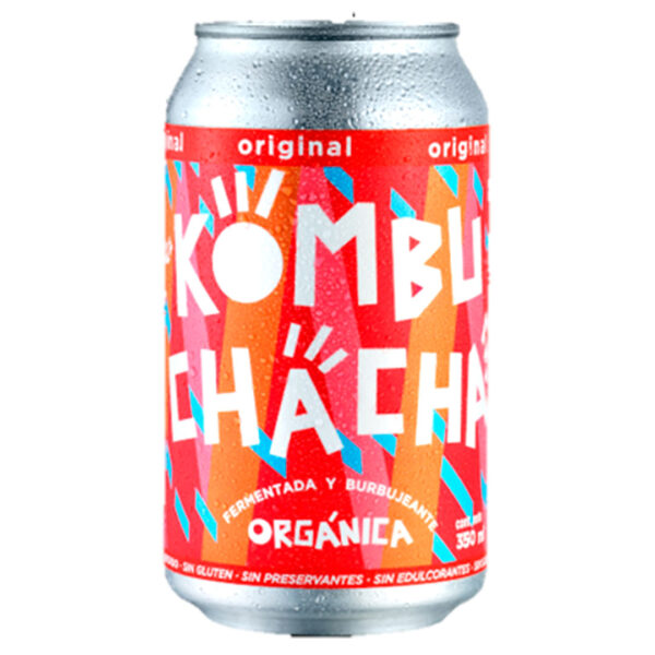 Kombucha cero calorias sabor Original 350 ml Marca KombuChacha