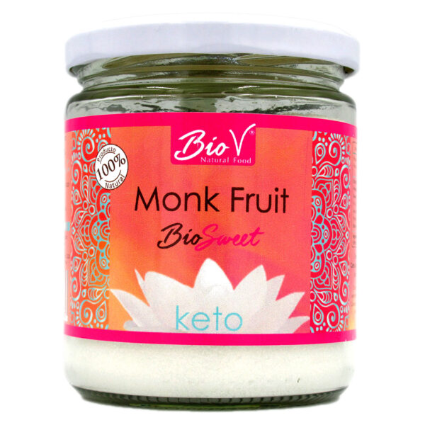 Monk Fruit y Eritritol Keto 300 grs Marca Bio V