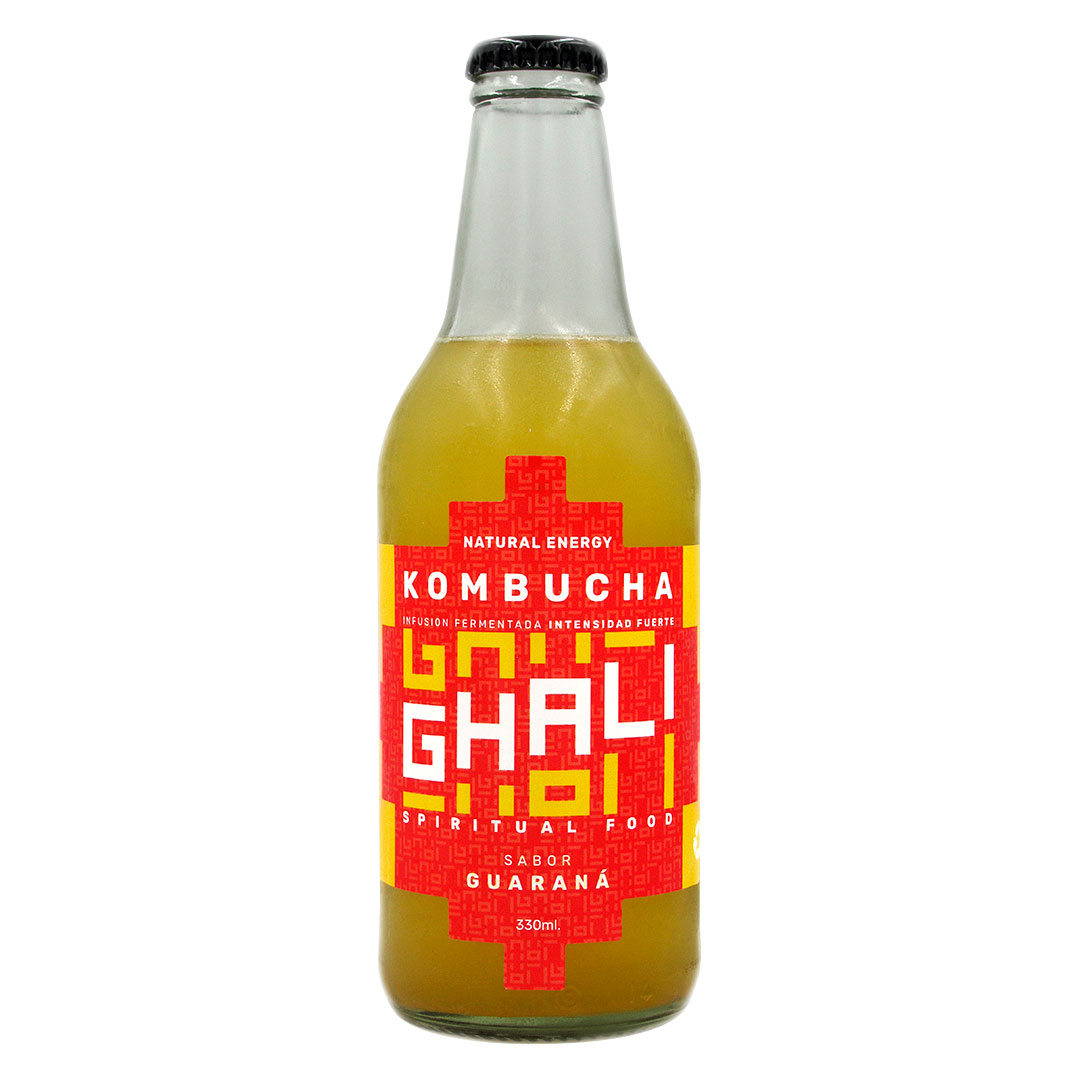 Kombucha Guaraná 330 ml marca Ghali 1 Kombucha Guaraná 330 ml marca Ghali