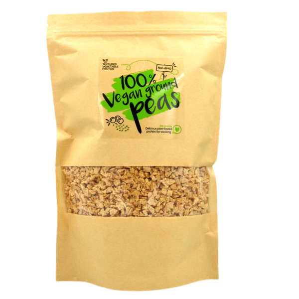 Proteina de Arveja Texturizada 90 grs Marca Textured Vegetable Protein