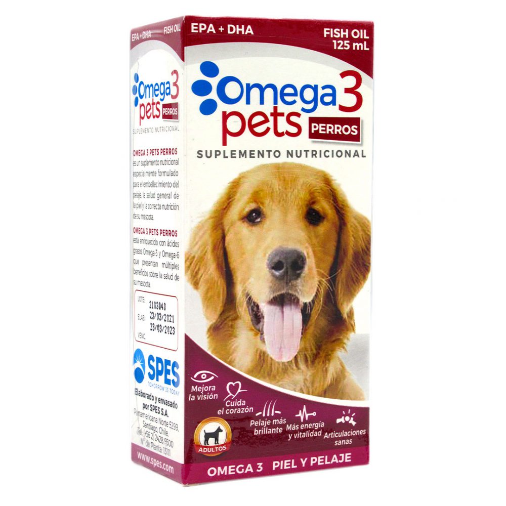 Omega 3 Pets, Fish Oil, Perros, 125 ml, Marca Nutra Smart Tremus