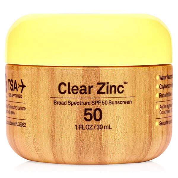 Protector Solar Facial Invisible Clear Zinc SPF 50 Resistente al Agua 30 ml Marca Sun Bum