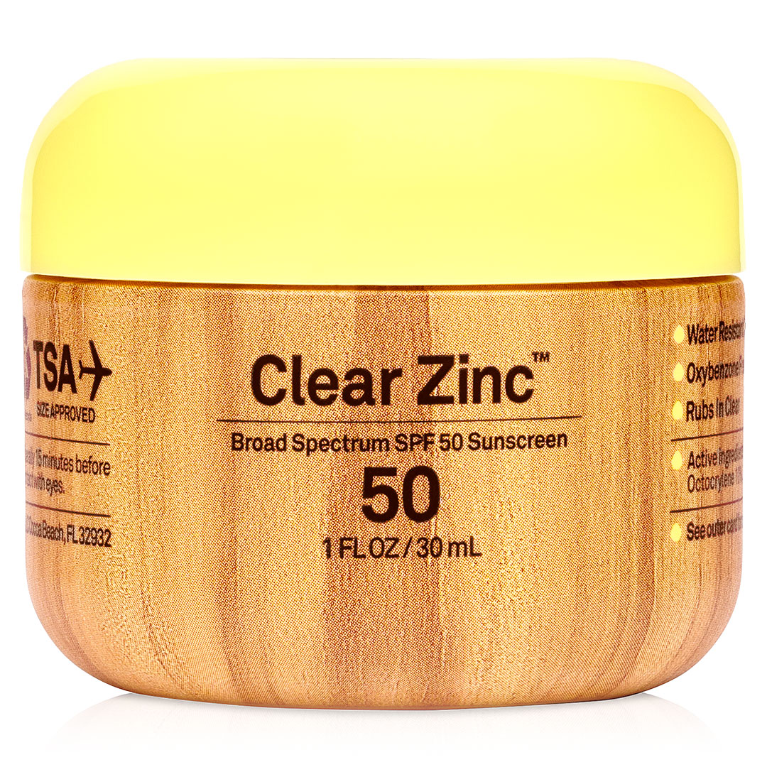 Protector Solar Facial Invisible Clear Zinc SPF 50 Resistente al Agua 30 ml Marca Sun Bum