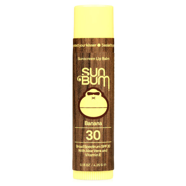 Balsamo Labial Factor Solar 30 Sabor Banana 425 gr Marca Sun Bum