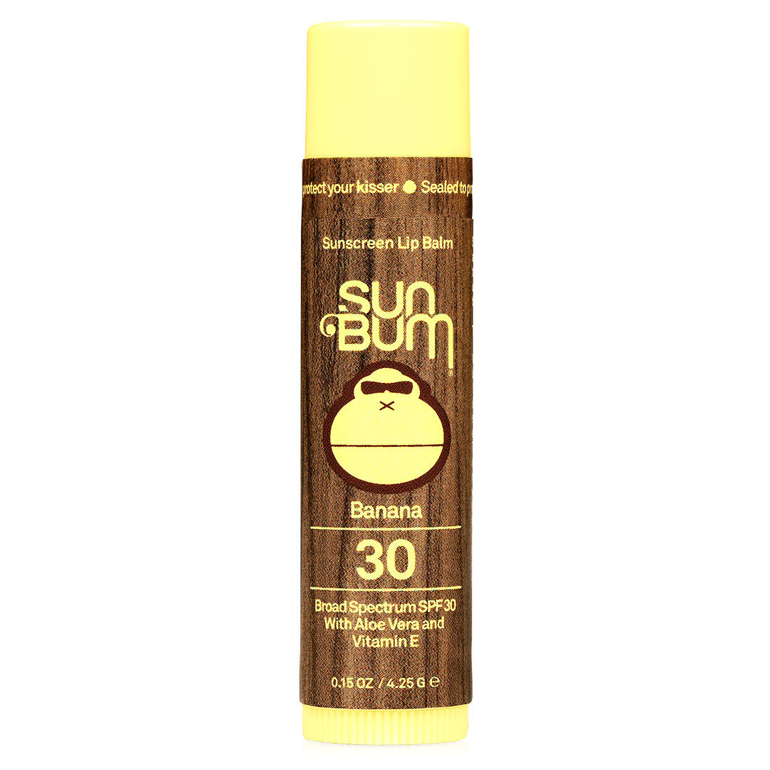 Balsamo Labial Factor Solar 30 Sabor Banana 425 gr Marca Sun Bum