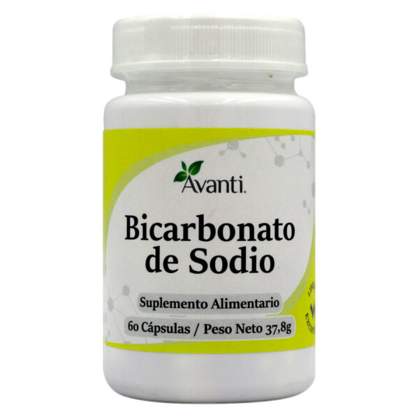 Bicarbonato De Sodio 378gr 60 Capsulas Marca Avanti