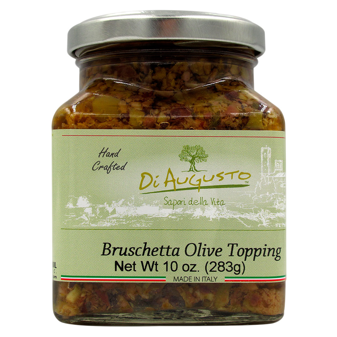 Bruschetta de Aceitunas 283 gr marca Di Augusto 1 Bruschetta de Aceitunas 283 gr marca Di Augusto