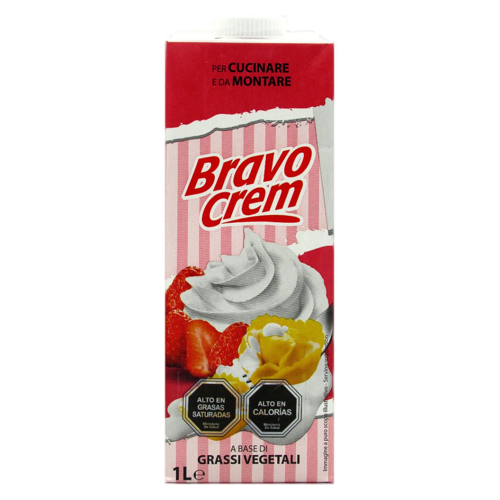 Crema Vegetal, 1 Lt, Marca Bravo Crem Tremus