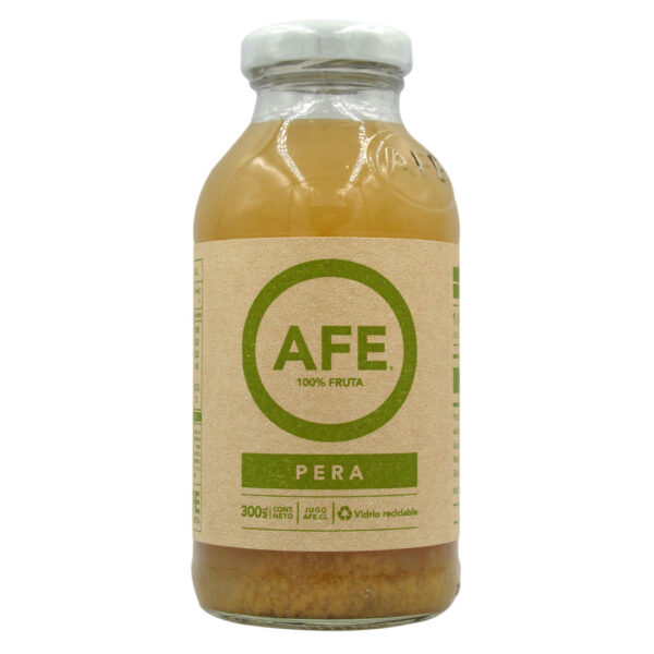 Jugo de Pera 100 % Fruta 300 ml Marca AFE