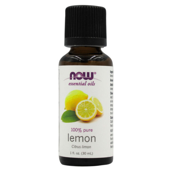 Aceite Aromatizante Limon 100% puro 30 ml marca Now