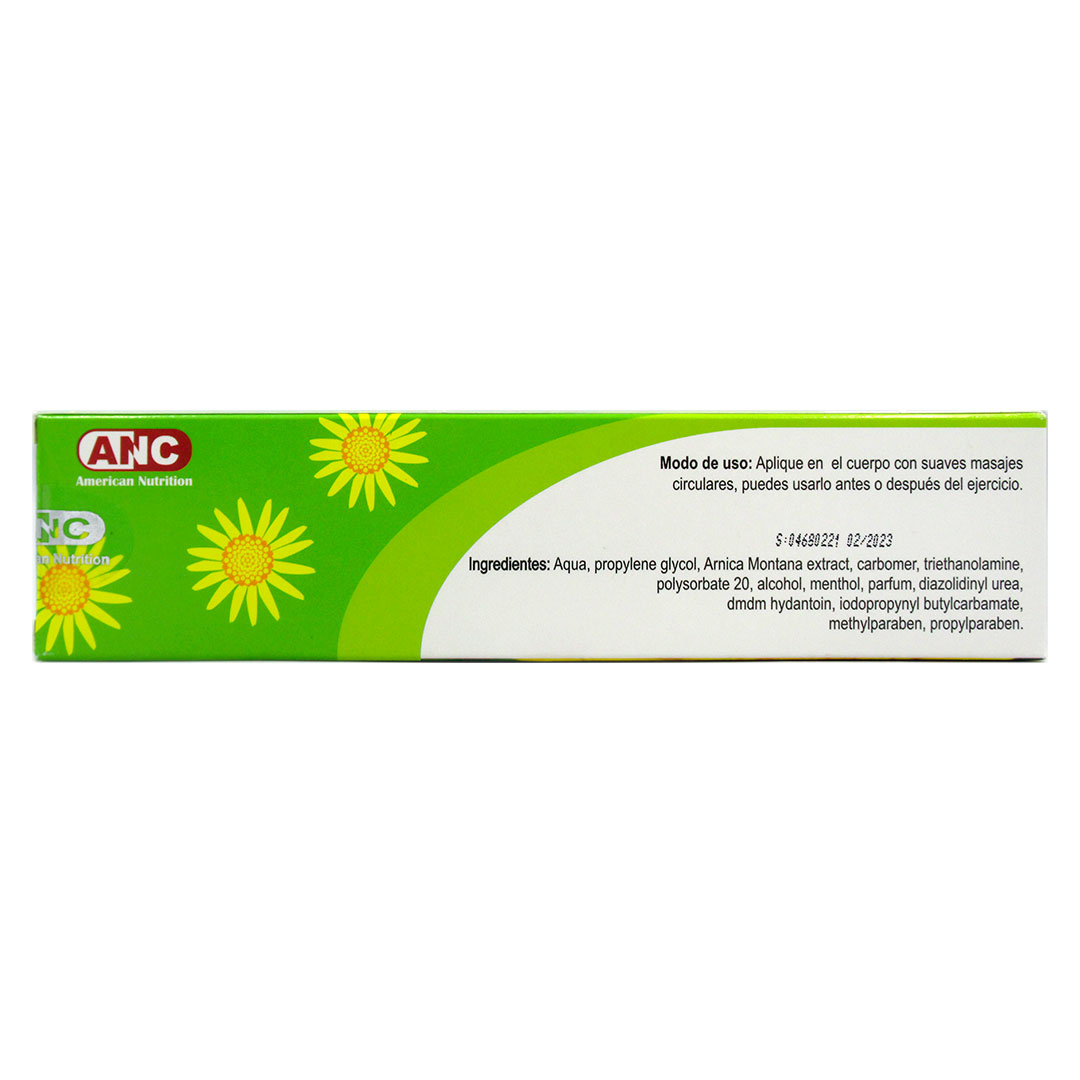 Gel De Arnica 100 gr Marca ANC - Imagen 2