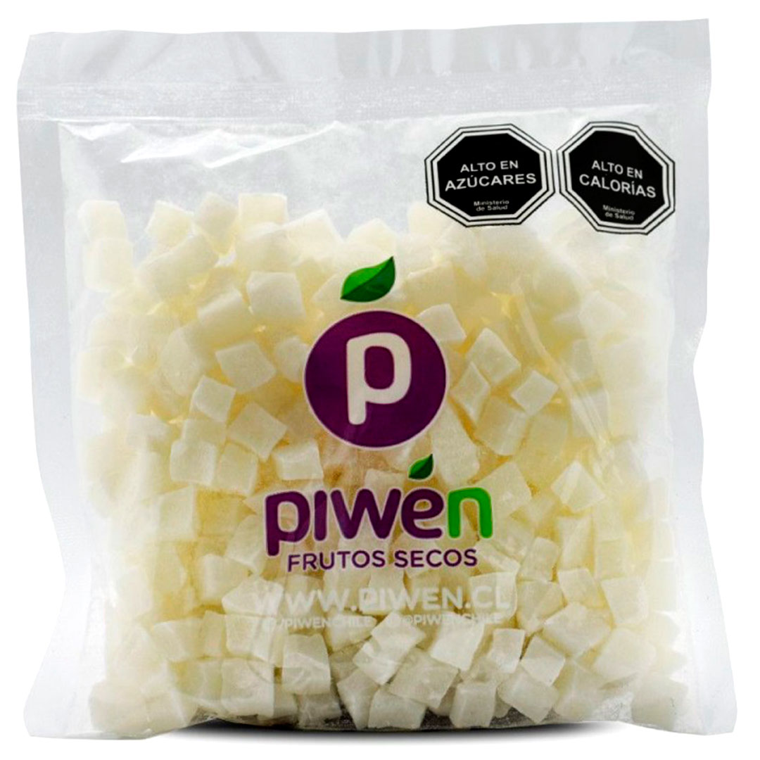 Coco En Cubos 250 grs Marca Piwen
