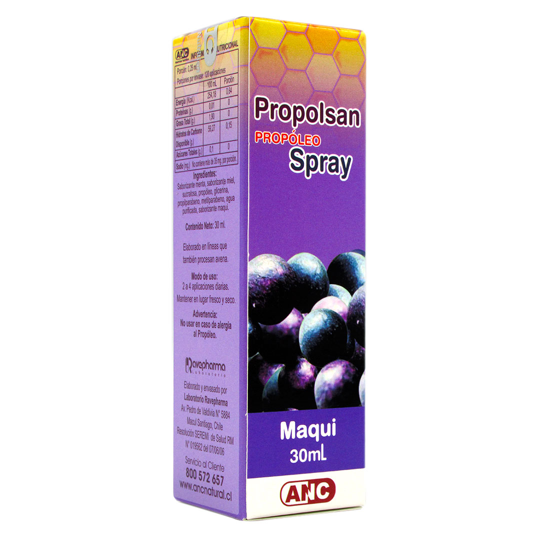 Propoleo en Spray sabor Maqui 30 ml marca ANC