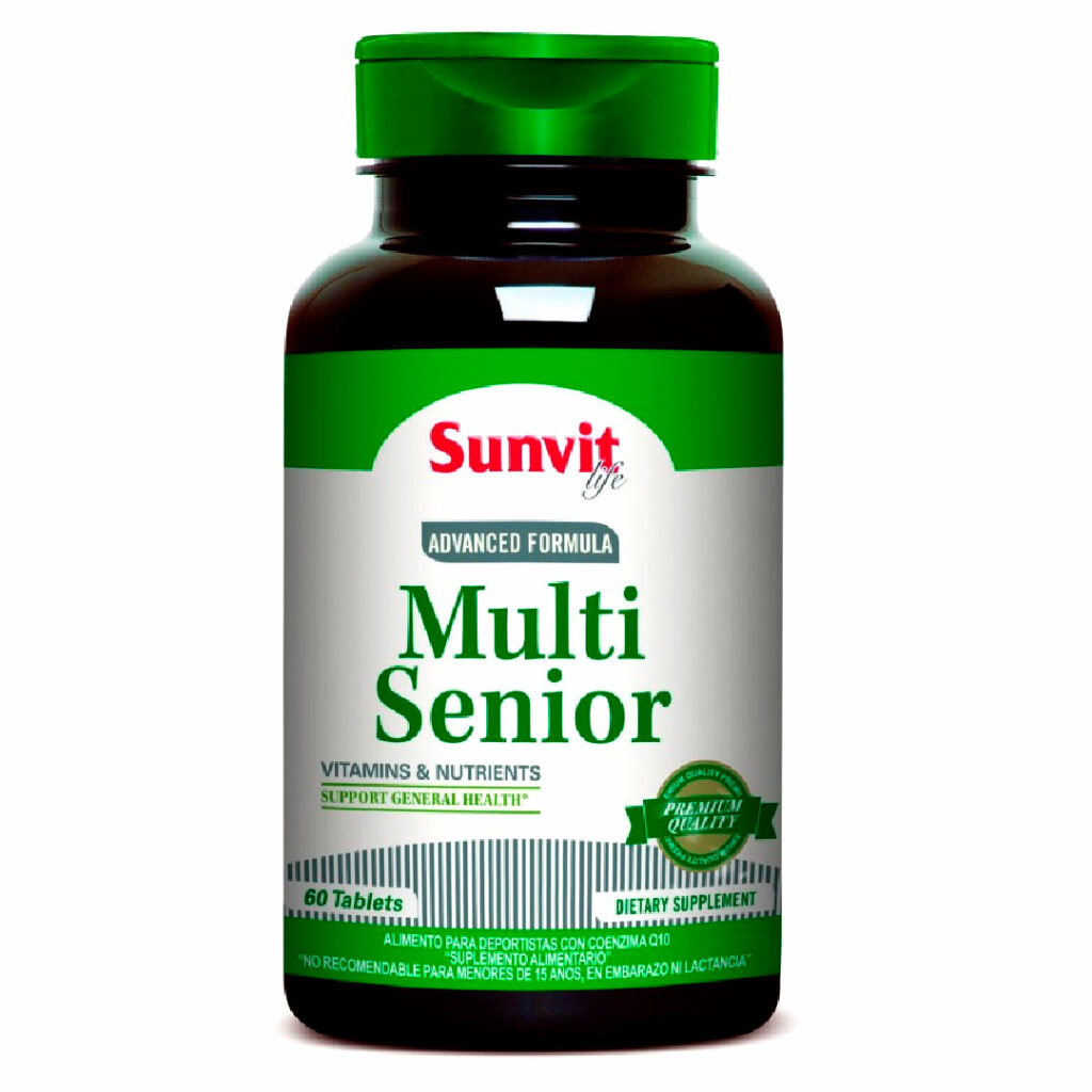 Multivitaminico Para Adulto Mayor, Multi Senior,