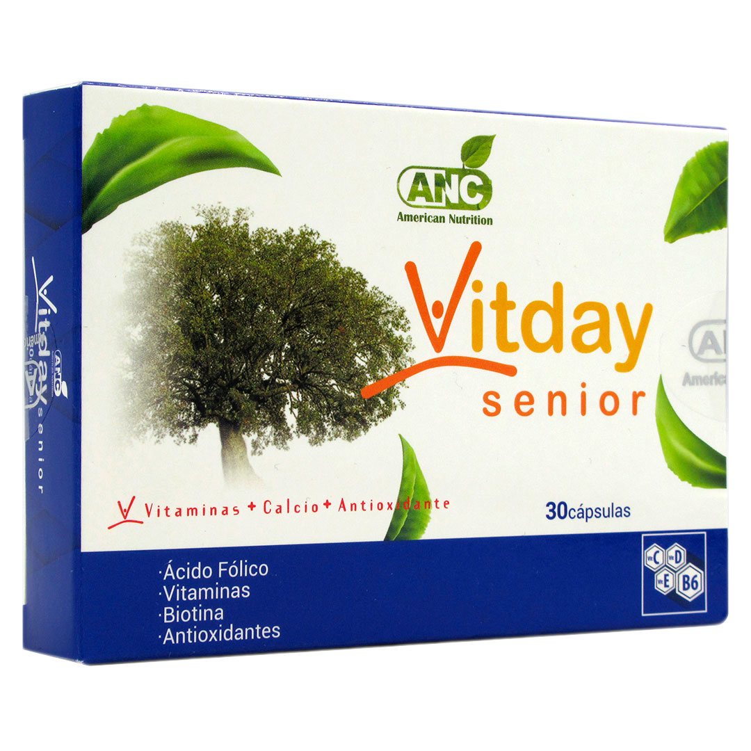 Vitday Senior, 30 capsulas, marca ANC 1 Vitday Senior, 30 capsulas, marca ANC