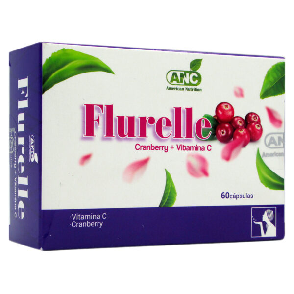 Flurelle Cranberry + Vitamina C 60 capsulas marca ANC