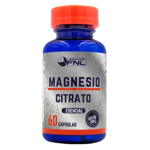 Magnesio Citrato 60 capsulas  marca FNL