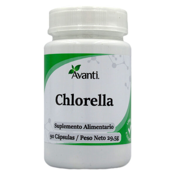 Chlorella en Capsulas 90 Capsulas Marca Avanti