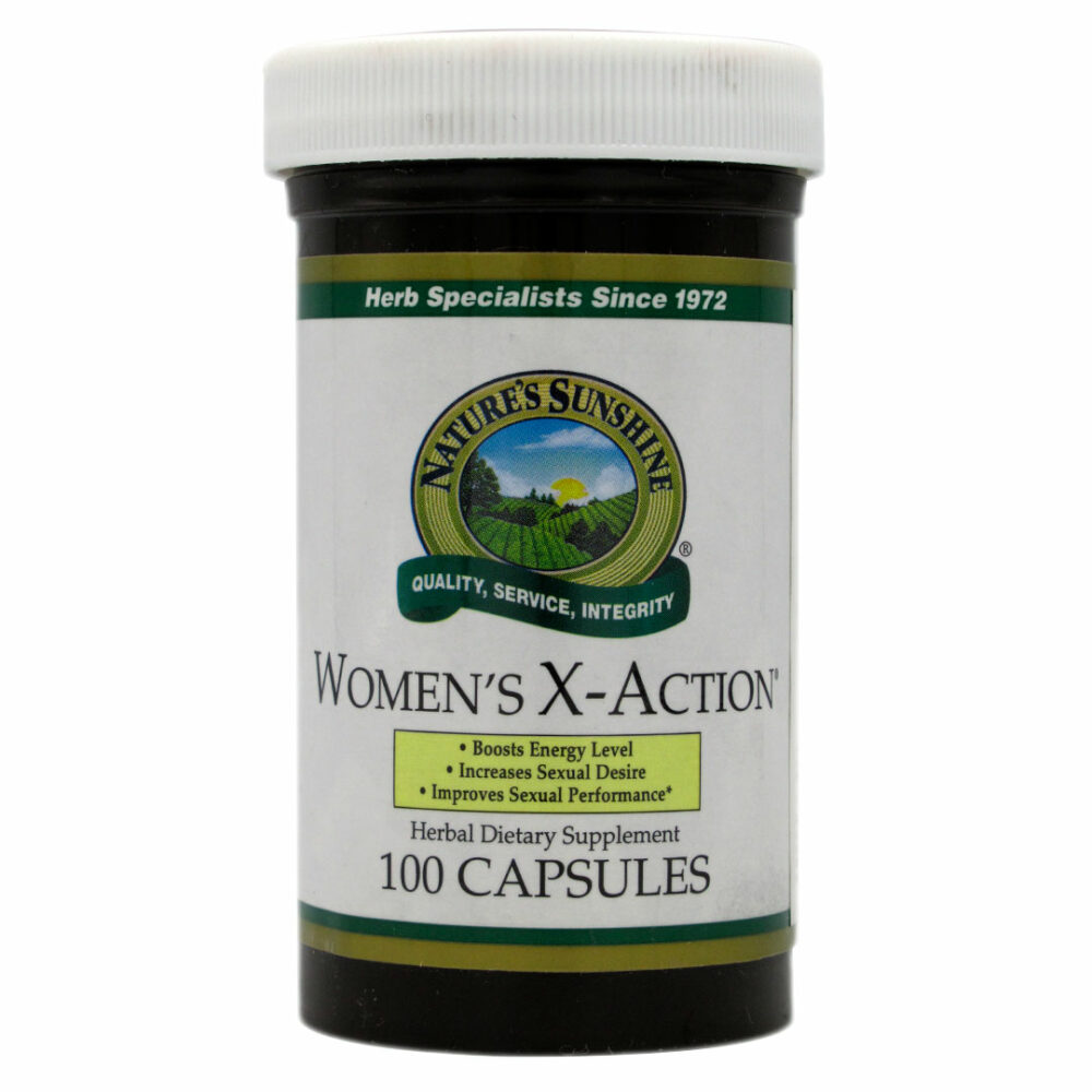 Women´s X Action, 100 Capsulas, Marca Nature´s Sunshine Tremus