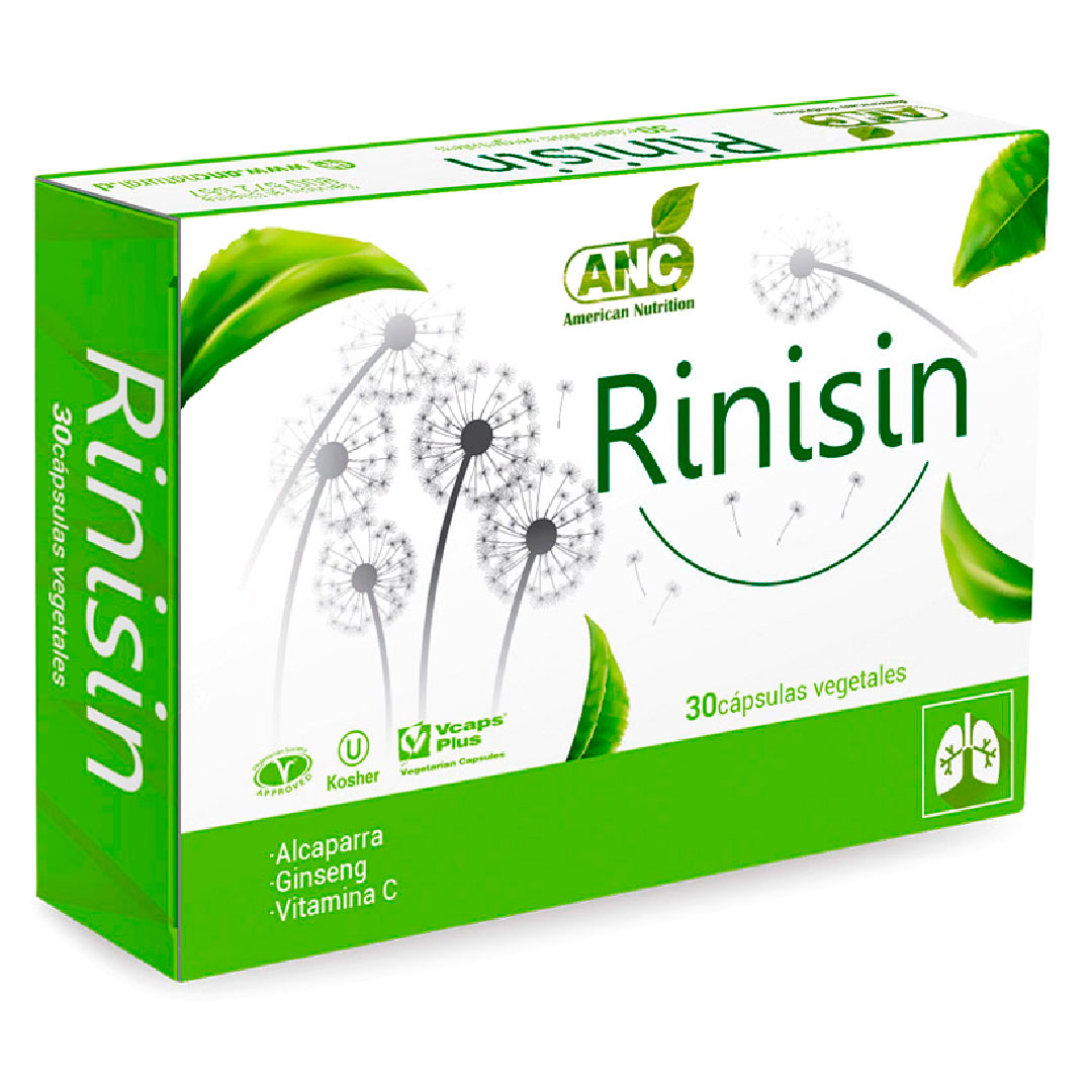 Rinisin, 30 capsulas Vegetales, Marca ANC 1 Rinisin, 30 capsulas Vegetales, Marca ANC