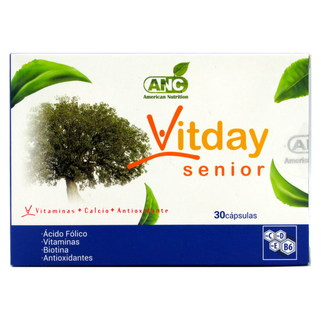 Vitday Senior, 30 capsulas, marca ANC 3 Vitday Senior, 30 capsulas, marca ANC - Imagen 3