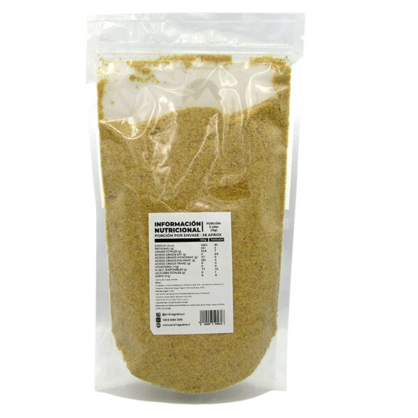 (D)Harina de Linaza Dorada 500 Grs Marca Andina Grains 3 ETIQUETA 1110713