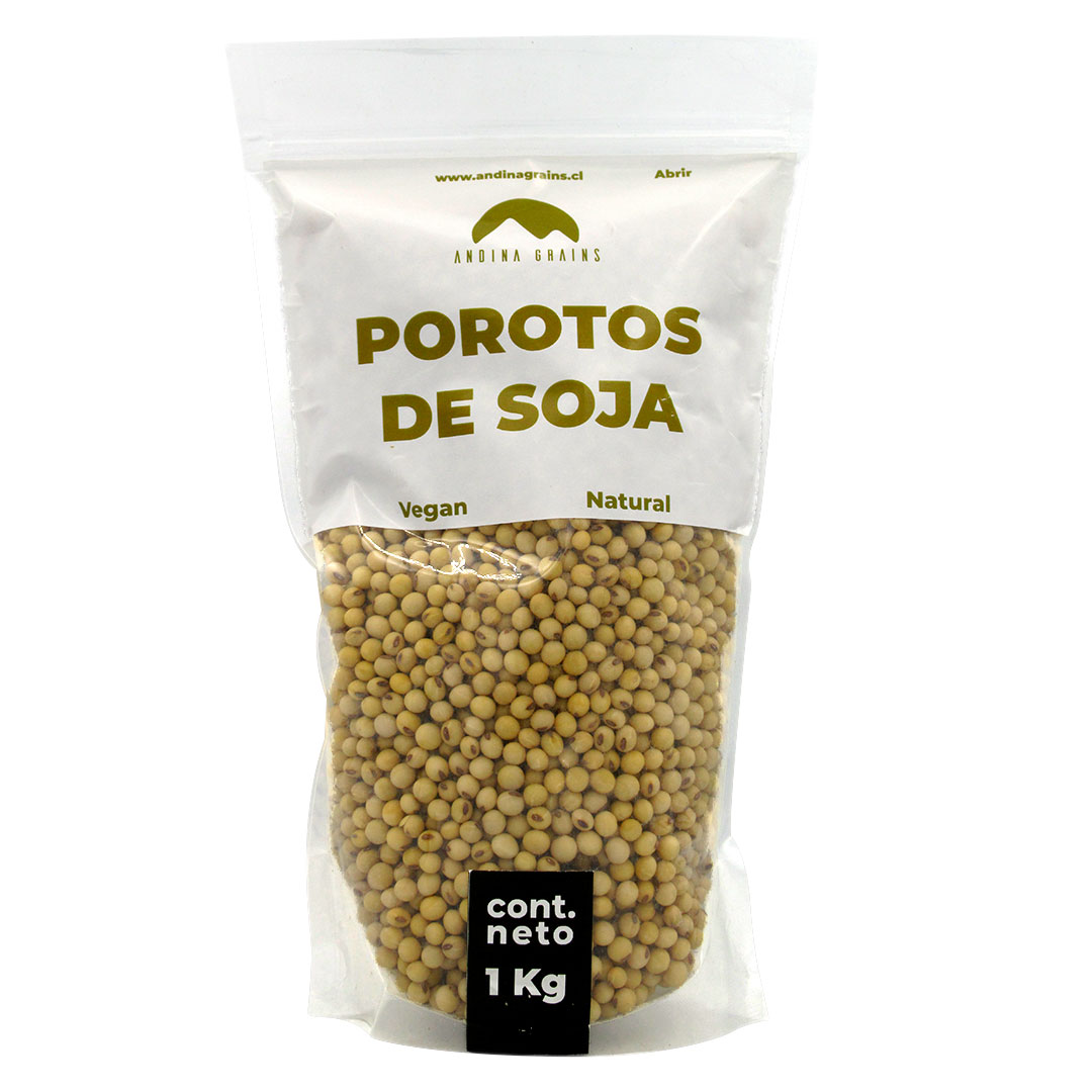 Poroto de Soya 1 Kilo Marca Andina Grains 1 Poroto de Soya 1 Kilo Marca Andina Grains