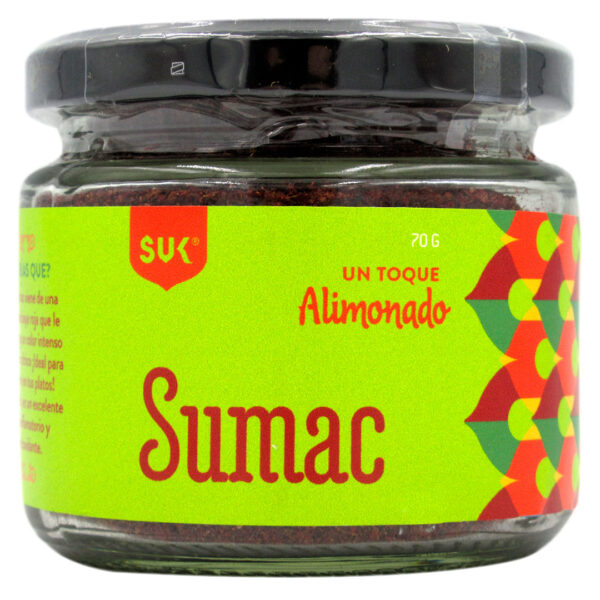 Sumac Condimento Oriental 70 grs Marca Suk