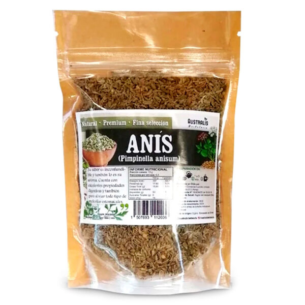 Anis en granos 65 grs Marca Australis