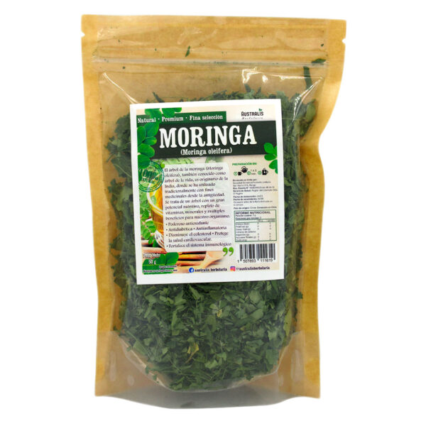 Hierba Moringa 50 grs marca Australis