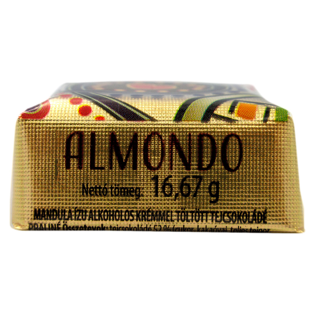 Mini Bombon De Almendra 17gr Marca Trapa Goplana