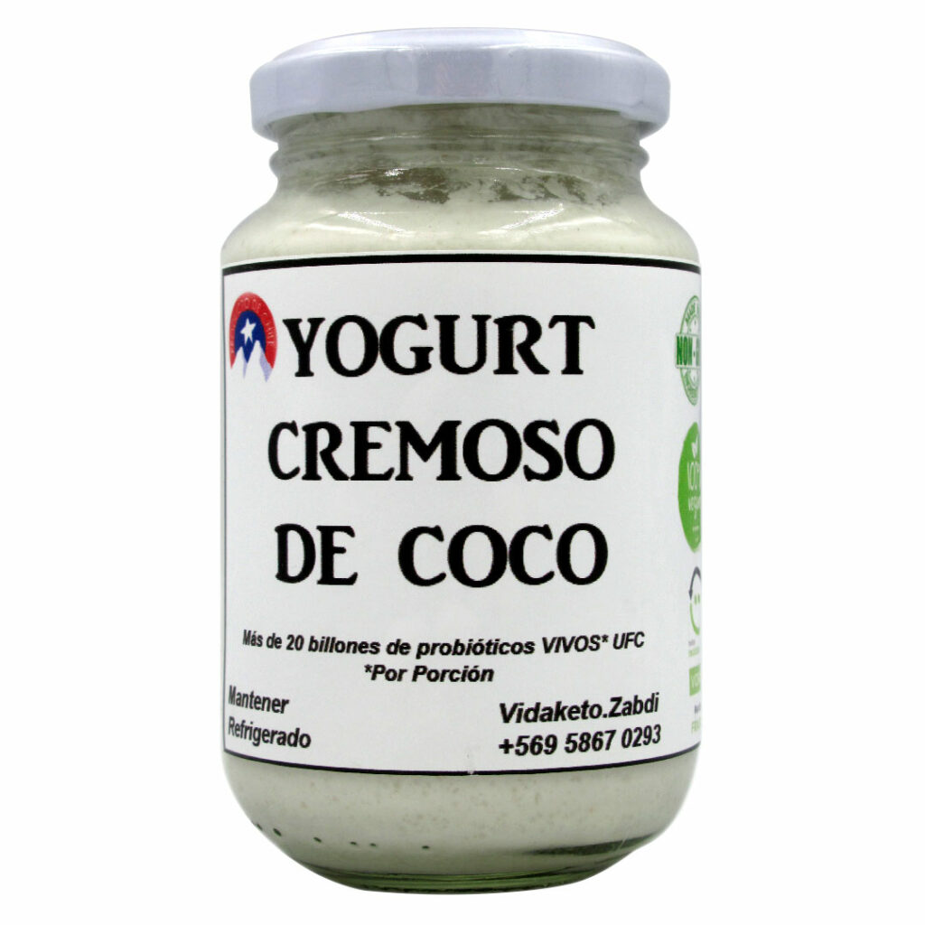 Yogurt Vegano de CoCo, 250gr marca Zabdi Tremus