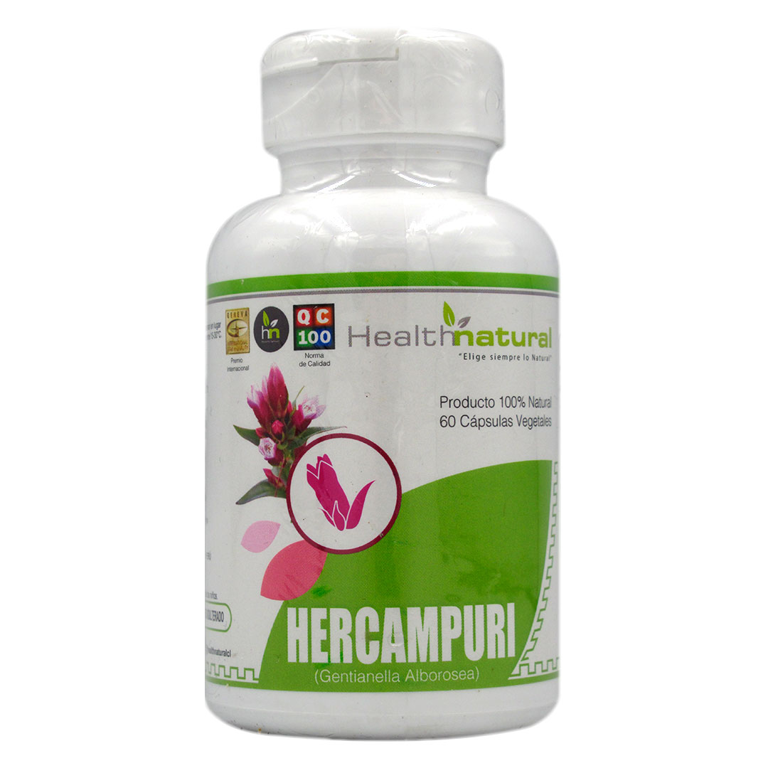 Hercampuri 500mg, 60 Capsulas Vegetales, marca Health Naturals | Tremus