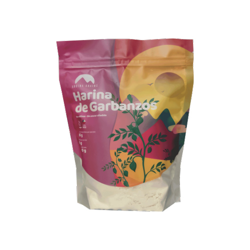 Harina de Garbanzo 500 gr marca Andina Grains