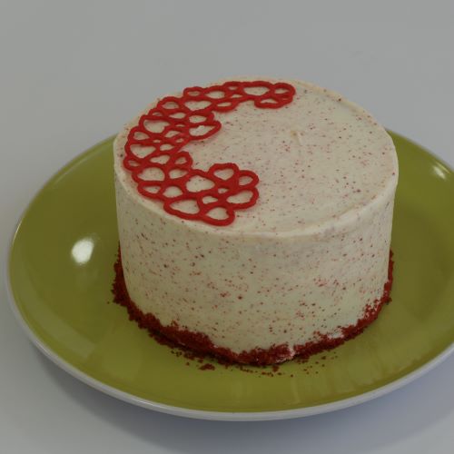 (D) Torta Red Velvet Keto Marca Tremus