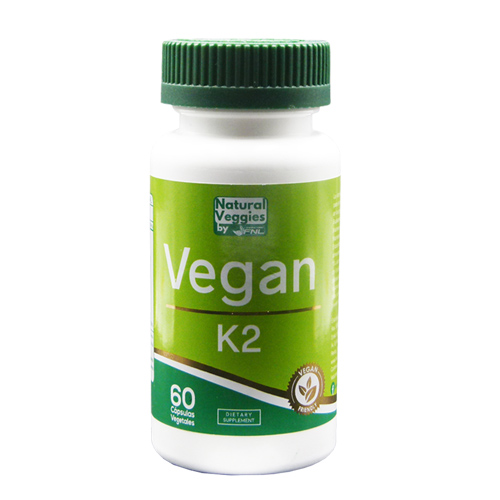 k2 Vegano 60 cápsulas Vegetales Marca FNL