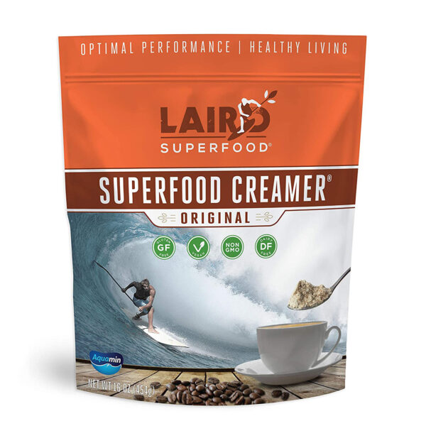 Creamer, Original, Vegano, Sin Gluten, 227 Grs, Marca Laird