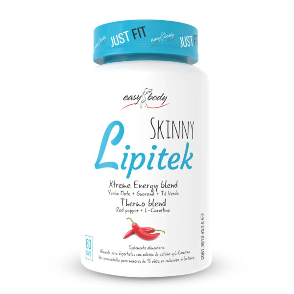 Quemador de Grasa Lipitek Mix Energético y L-Carnitina 60 capsulas Marca Easy Body