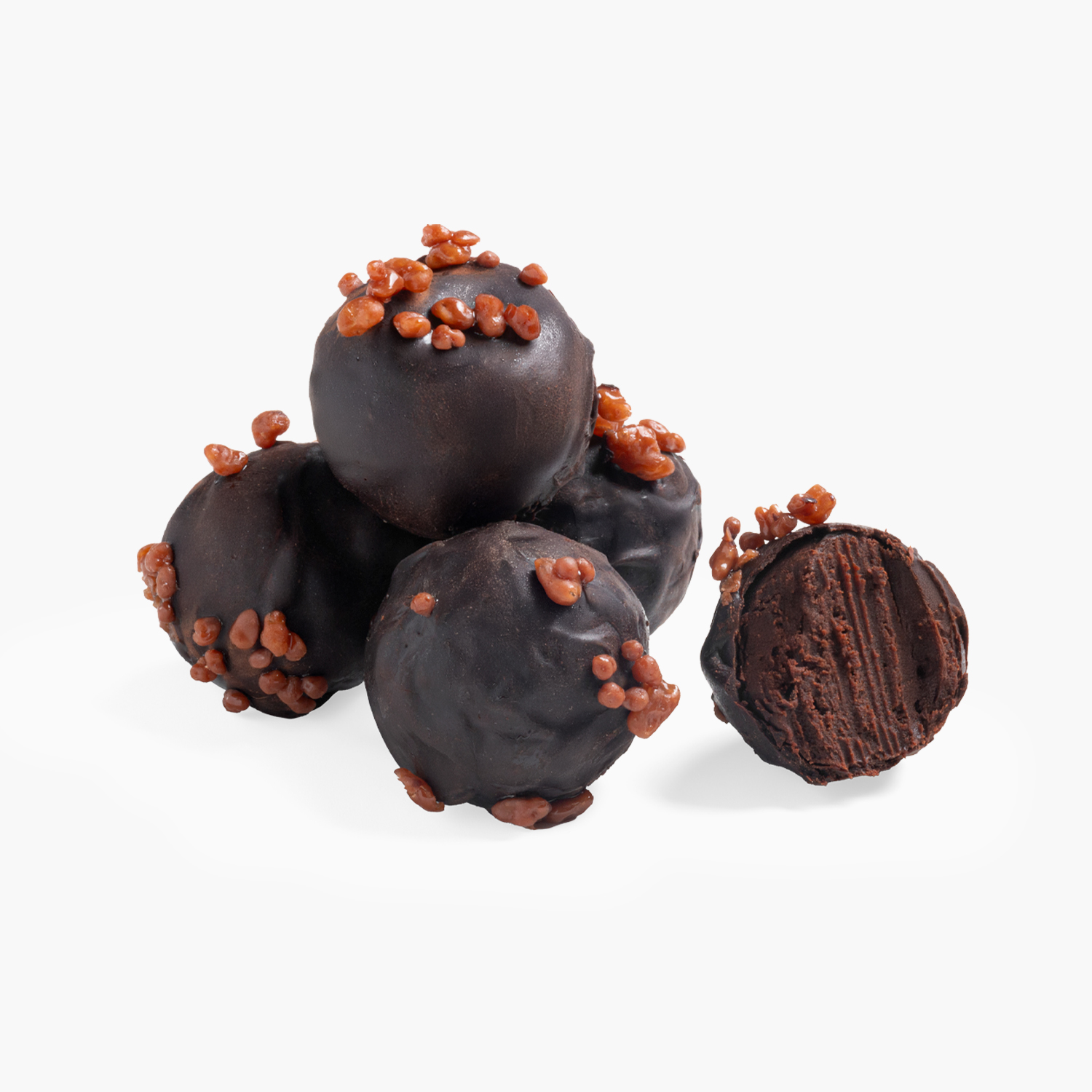 Trufas Sabor Amaretto Keto, Veganas, Sin Azúcar Añadida, 160 g, Tremus - Imagen 3
